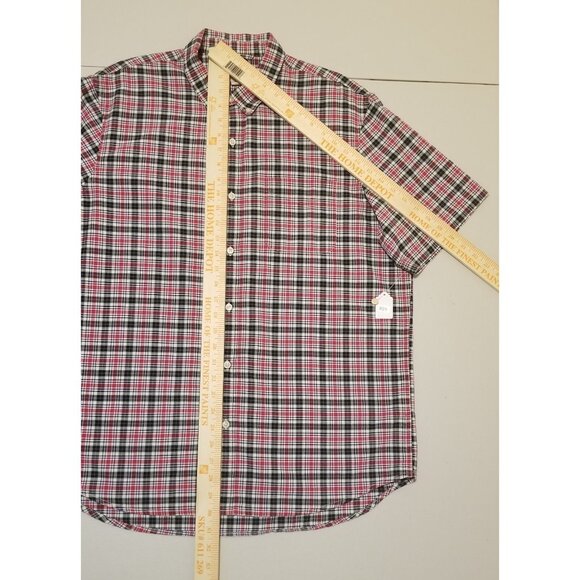 DENIM & SUPPLY RALPH LAUREN MEN'S SHORT PLAID SHIRT 100% COTTON SIZE XL #809 - Picture 4 of 7